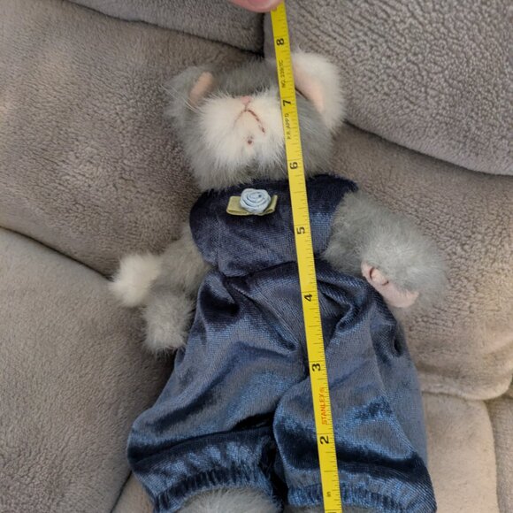 Vintage 1993 - TY The Attic Treasures Collection 9” Whiskers The Cat - Picture 7 of 7